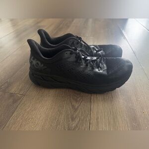Hoka All-Black Athletic Sneakers